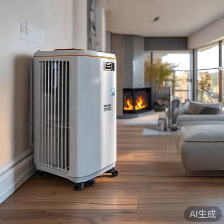 “按面积选空气能采暖机功率”