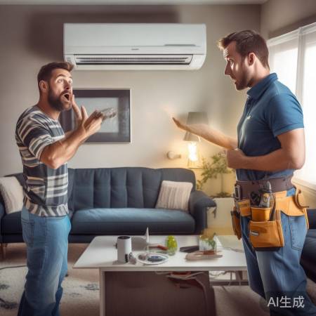 空调笑话：中央空调吹热风