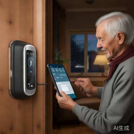 指纹锁操作简单