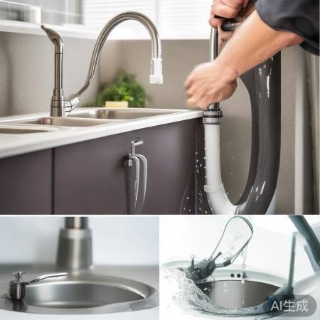 检查洗衣机排水管,防堵塞