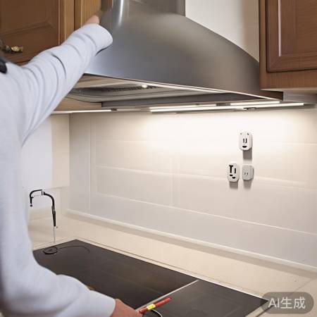 万家乐油烟机专业技术支持教大家☞抽油烟机面板插座安装方法详解