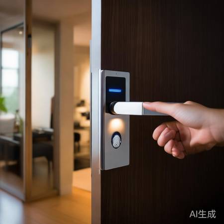 松下指纹锁:安全先进,防撬报警