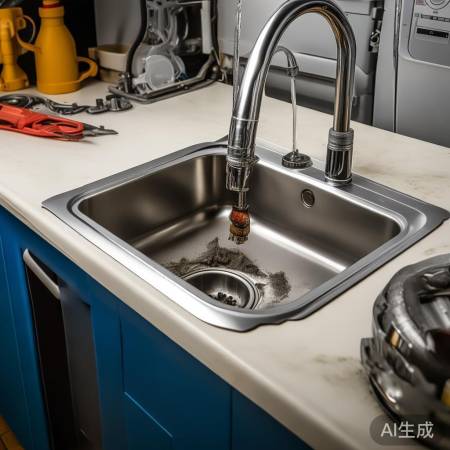 洗衣机换管,检查排水管