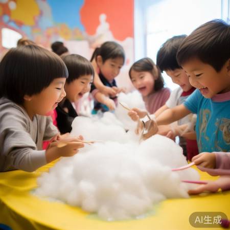 动手塑棉花糖，乐趣学科学