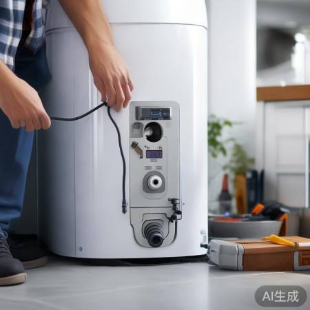 热水器不工作，检查电源和温度