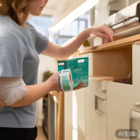 家居装修小窍门，巧用双面冰箱胶