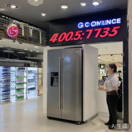LG冰箱客服热线：400166