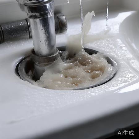 洗衣机排水不畅，易结冰堵
