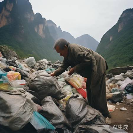 张家界景区老人拾荒引官方通报，真相令人震惊！