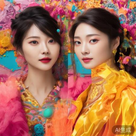 祝绪丹与杨幂：姐妹花同框，谁更胜一筹？