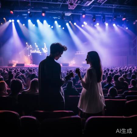演唱会现场惊魂！情侣求婚被后排喊坐下，原因竟是这个...