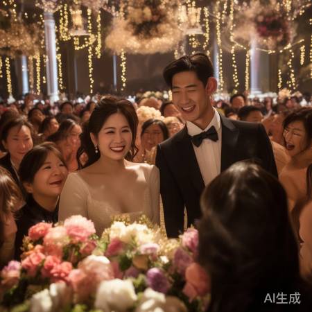 明星云集，许嵩婚礼热闹
