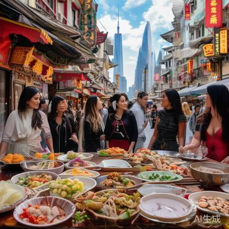 金卡戴珊上海美食之旅