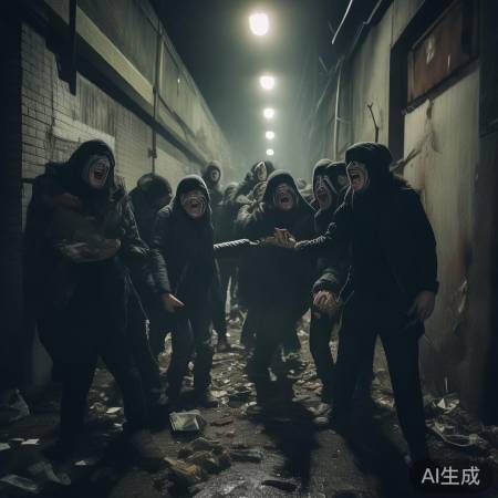 笑哭不法，气恨行为