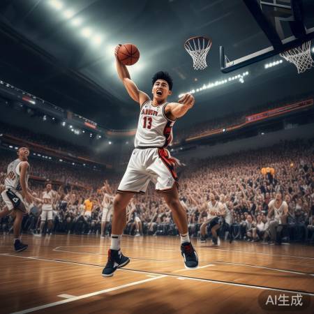 杨瀚森高效表现，13分4板4助引领球队逆袭